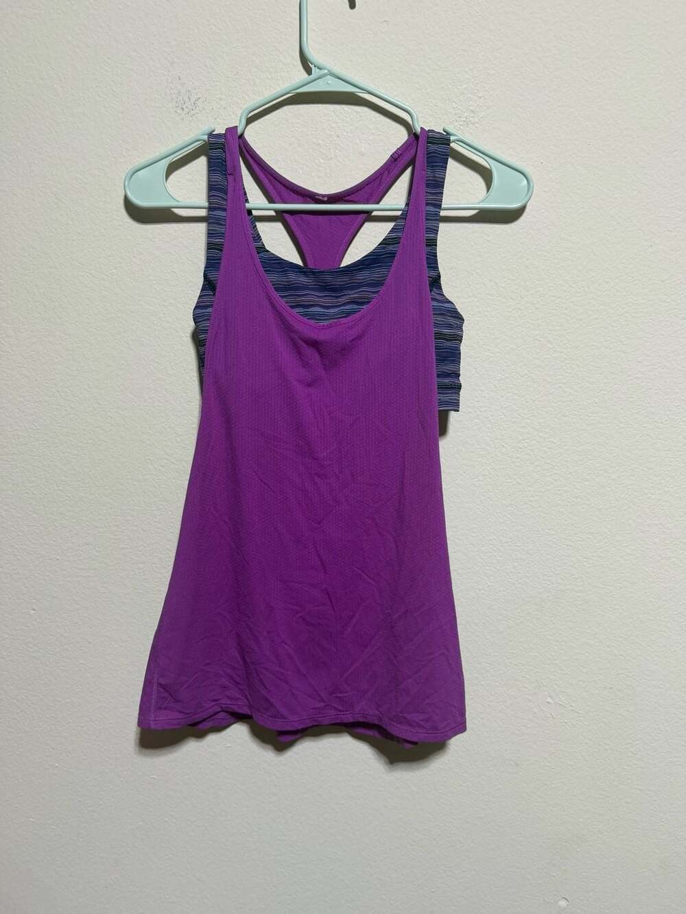 Lululemon No Limits Racerback Tank Top with Built-in Bra